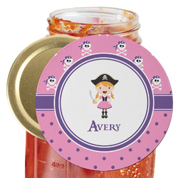 Pink Pirate Jar Opener (Personalized)
