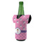 Pink Pirate Jersey Bottle Cooler - ANGLE (on bottle)