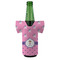 Pink Pirate Jersey Bottle Cooler - FRONT (on bottle)