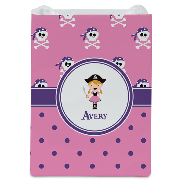 Pink Pirate Jewelry Gift Bag - Gloss - Front