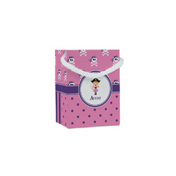 Pink Pirate Jewelry Gift Bags - Gloss (Personalized)