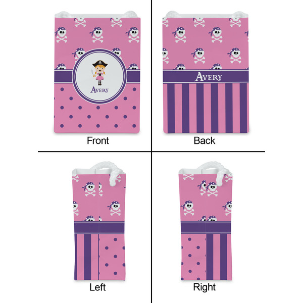 Pink Pirate Jewelry Gift Bag - Matte - Approval
