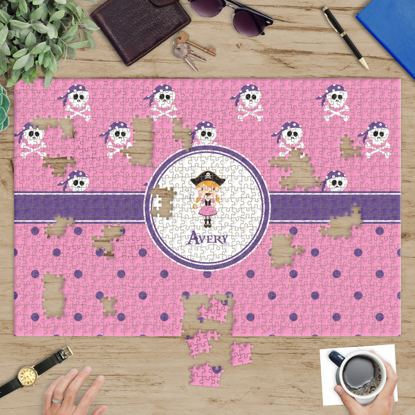 Pink Pirate Jigsaw Puzzle 1014 Piece - In Context