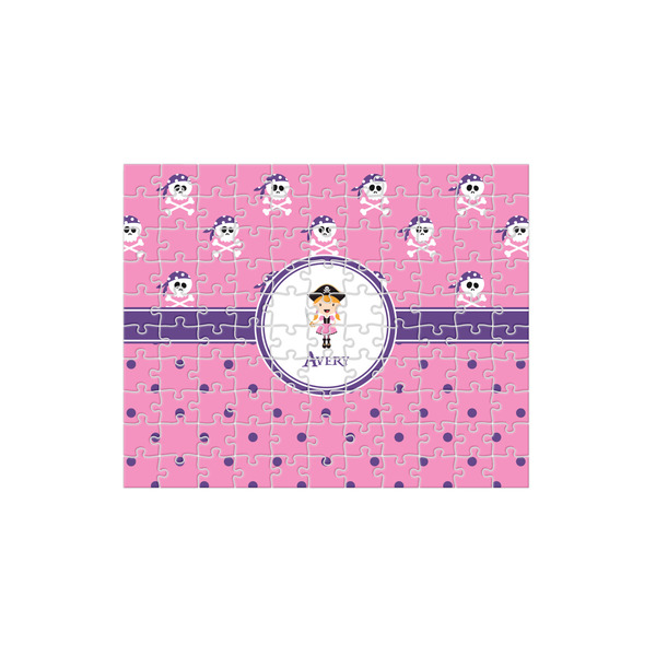 Custom Pink Pirate 110 pc Jigsaw Puzzle (Personalized)