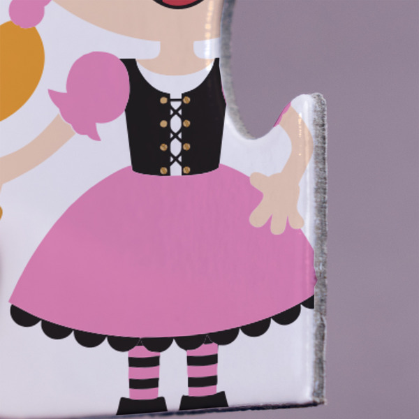 Pink Pirate Jigsaw Puzzle 30 Piece  - Close Up