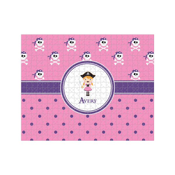 Custom Pink Pirate 500 pc Jigsaw Puzzle (Personalized)