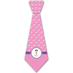 Pink Pirate Iron On Tie - 4 Sizes w/ Name or Text