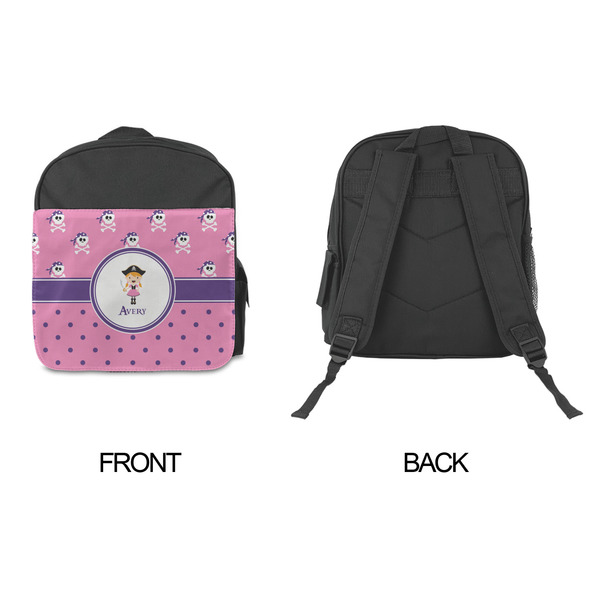 Pink Pirate Kid's Backpack - Approval