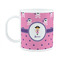 Pink Pirate Plastic Kids Mug (Personalized)