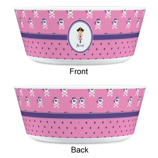 Pink Pirate Kids Bowls - APPROVAL
