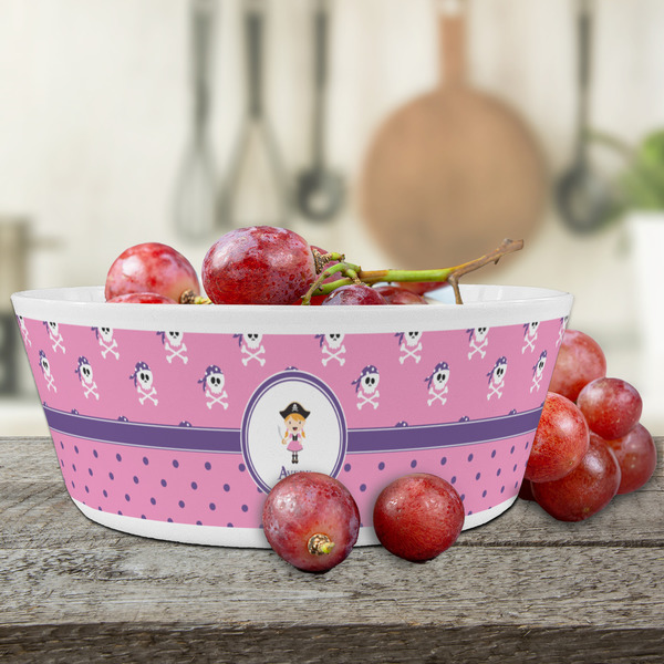 Pink Pirate Kids Bowls - LIFESTYLE