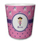Pink Pirate Plastic Tumbler 6oz (Personalized)