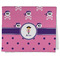 Pink Pirate Kitchen Towel - Poly Cotton - Folded Half