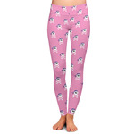 Pink Pirate Ladies Leggings - Extra Large