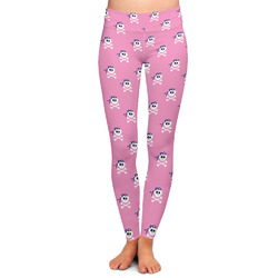 Pink Pirate Ladies Leggings - Extra Small (Personalized)