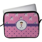 Pink Pirate Laptop Sleeve / Case (Personalized)