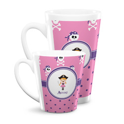 Pink Pirate Latte Mug (Personalized)