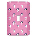 Pink Pirate Light Switch Cover (Single Toggle)