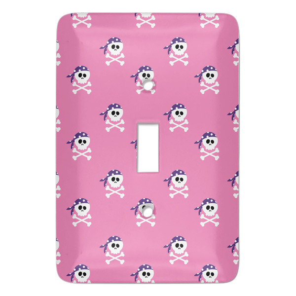 Custom Pink Pirate Light Switch Cover