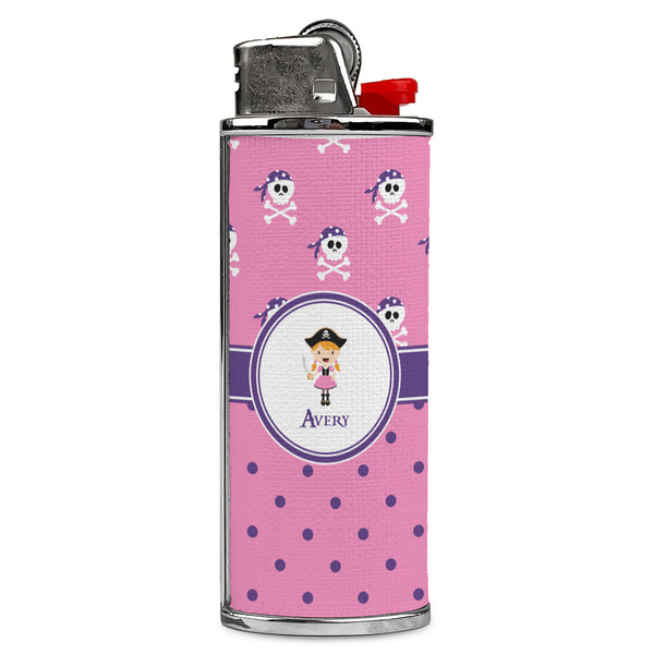 Custom Pink Pirate Case for BIC Lighters (Personalized)