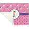 Pink Pirate Linen Placemat - Folded Corner (single side)