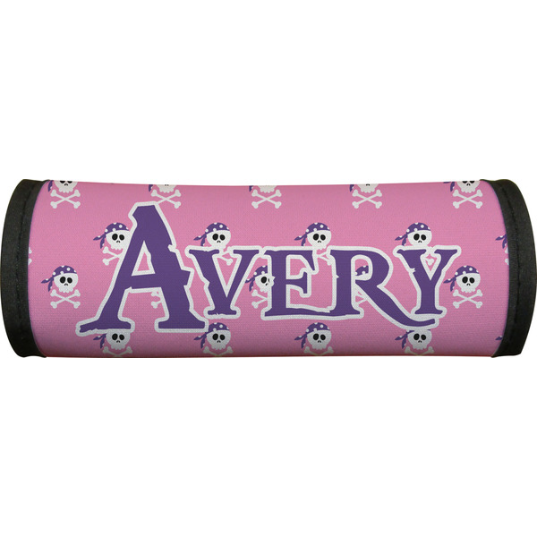 Pink Pirate Luggage Handle Wrap