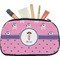 Pink Pirate Makeup / Cosmetic Bag - Medium (Personalized)