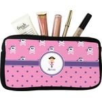 Pink Pirate Makeup / Cosmetic Bag (Personalized)