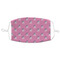 Pink Pirate Adult Cloth Face Mask - XLarge