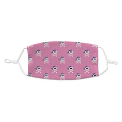Pink Pirate Kid's Cloth Face Mask - Standard