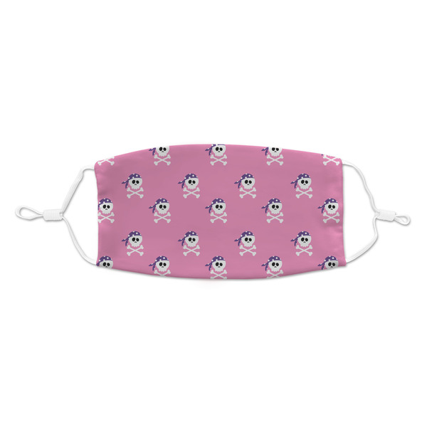 Custom Pink Pirate Kid's Cloth Face Mask