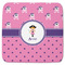 Pink Pirate Memory Foam Bath Mat - 48"x48" (Personalized)