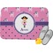 Pink Pirate Memory Foam Bath Mat - 24"x17" (Personalized)
