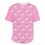 Pink Pirate Men's Crew T-Shirt - X Large
