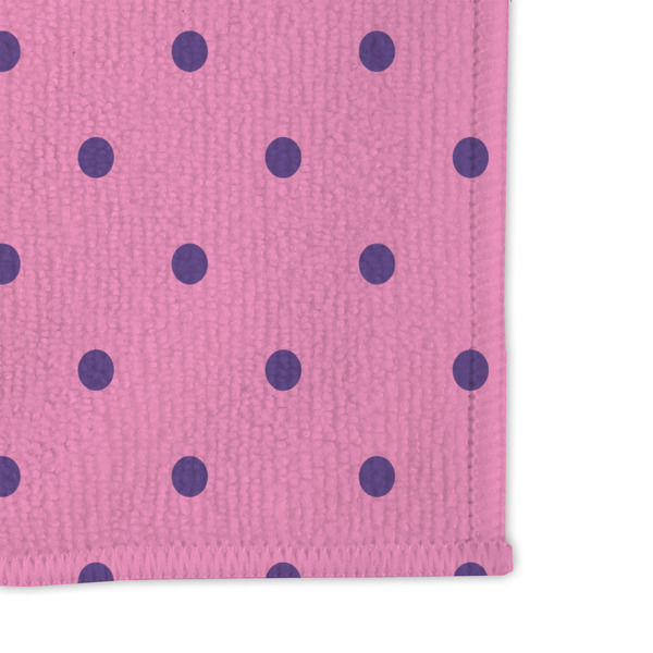 Pink Pirate Microfiber Dish Rag - DETAIL