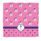Pink Pirate Microfiber Dish Rag - Front/Approval