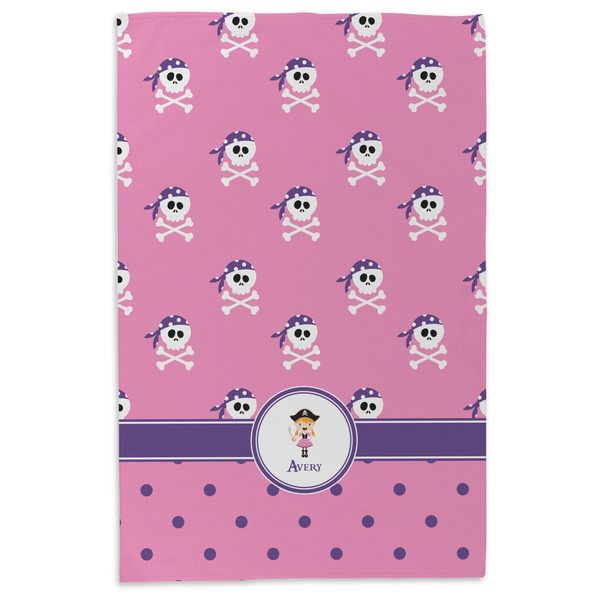 Pink Pirate Microfiber Dish Towel - APPROVAL