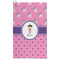 Pink Pirate Microfiber Golf Towel (Personalized)