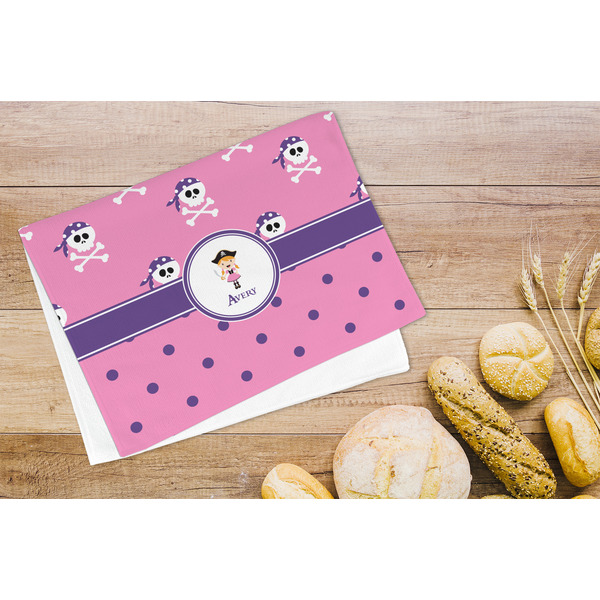 Pink Pirate Microfiber Kitchen Towel - LIFESTYLE