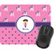 Pink Pirate Rectangular Mouse Pad