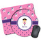 Pink Pirate Mouse Pads - Round & Rectangular