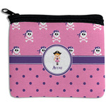 Pink Pirate Rectangular Coin Purse (Personalized)