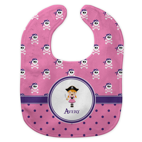 Pink Pirate New Bib Flat Approval