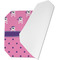 Pink Pirate Octagon Placemat - Single front (folded)