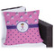 Pink Pirate Outdoor Pillow - 20" (Personalized)