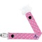Pink Pirate Pacifier Clip - Main
