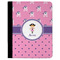 Pink Pirate Padfolio Clipboards - Large - FRONT