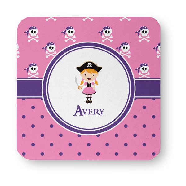 Pink Pirate Paper Coasters - Approval