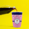Pink Pirate Party Cup Sleeves - without bottom - Lifestyle