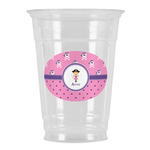 Pink Pirate Party Cups - 16oz (Personalized)